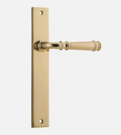 IVER DOOR LEVER VERONA RECTANGULAR BACKPLATE Door Handles & Levers
