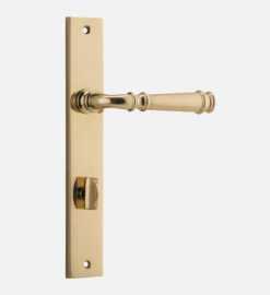 IVER DOOR LEVER VERONA RECTANGULAR BACKPLATE Door Handles & Levers