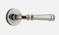 Door Handles & Levers IVER DOOR LEVER VERONA ROUND ROSE BACKPLATE