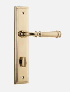 IVER DOOR LEVER VERONA STEPPED BACKPLATE Door Handles & Levers