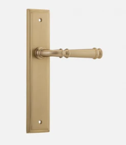 IVER DOOR LEVER VERONA STEPPED BACKPLATE Door Handles & Levers