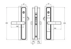 Digital Locks YALE UNITY SECURITY DOOR LOCK SILVER WITH CONNECT BRIDGE AND KEYPAD 7 Digital Locks YALE UNITY SECURITY DOOR LOCK SILVER WITH CONNECT BRIDGE AND KEYPAD