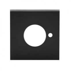 LOCKWOOD VELOCITY SQUARE ROSE TRIM PRIVACY (PAIR)