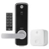 Digital Locks FIRE RATED YALE UNITY ENTRANCE LOCK SILVER WITH CONNECT BRIDGE AND KEYPAD