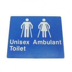 Tim The Sign Man UNISEX AMBULANT TOILET SIGN Toilet & Shower Signage